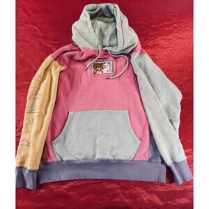 Rip N Dip x Teddy Fresh Color Block Hoodie Sz. Large patch Preowned